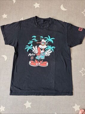 NEFF x Disney Mickey Graphic Black Short-Sleeve Tee